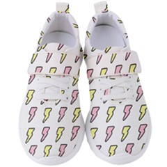 Pattern Cute Flash Design Women s Velcro Strap Shoes by brightlightarts