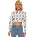 Pattern Cute Flash Design Lightweight Long Sleeve Sweatshirt View1