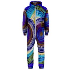 Swirls Hooded Jumpsuit (men)  by kiernankallan