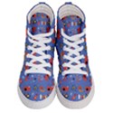 Blue 50s Women s Hi-Top Skate Sneakers View1