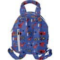 Blue 50s Travel Backpacks View2