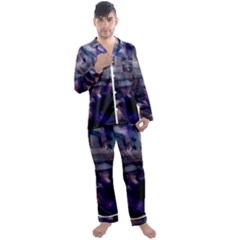 Fog-1-1 Men s Long Sleeve Satin Pajamas Set by bestdesignintheworld