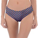 Yellow Circles On A Purple Background Reversible Classic Bikini Bottoms View1