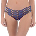 Yellow Circles On A Purple Background Reversible Classic Bikini Bottoms View3