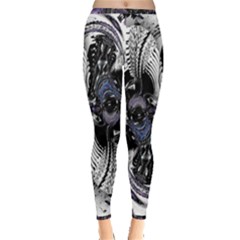 Twin Migraines Inside Out Leggings by MRNStudios