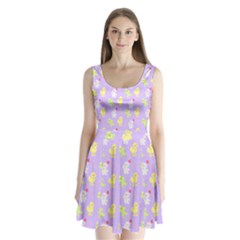 My Adventure Pastel Split Back Mini Dress  by thePastelAbomination