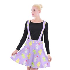 My Adventure Pastel Suspender Skater Skirt by thePastelAbomination