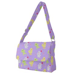 My Adventure Pastel Full Print Messenger Bag (s) by thePastelAbomination