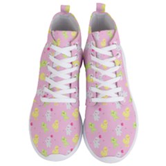 Pastel Adventure Men s Lightweight High Top Sneakers by thePastelAbomination