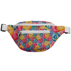 Multicolored Donuts Fanny Pack by SychEva