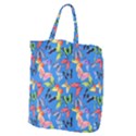 Bright Butterflies Circle In The Air Giant Grocery Tote View1