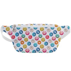 Multicolored Sweet Donuts Waist Bag  by SychEva