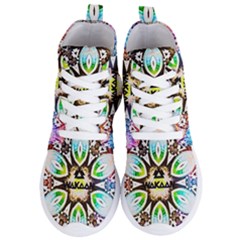 375 Chroma Digital Art Custom Women s Lightweight High Top Sneakers by Drippycreamart