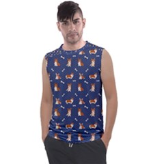 Corgi  Men s Regular Tank Top by SychEva
