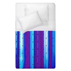 Warped Stripy Dots Duvet Cover (single Size) by essentialimage365