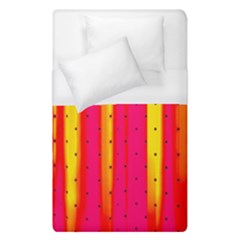 Warped Stripy Dots Duvet Cover (single Size) by essentialimage365