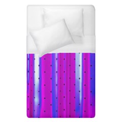 Warped Stripy Dots Duvet Cover (single Size) by essentialimage365