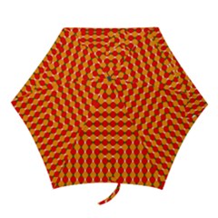 Illusion Blocks Pattern Mini Folding Umbrellas by Sparkle