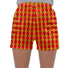 Illusion Blocks Pattern Sleepwear Shorts by Sparkle