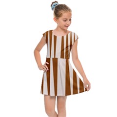 Lines Kids  Cap Sleeve Dress by Sparkle