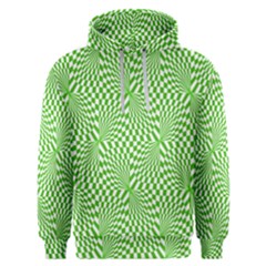 Illusion Waves Pattern Men s Overhead Hoodie by Sparkle