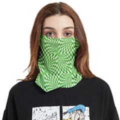 Illusion Waves Pattern Face Covering Bandana (two Sides) by Sparkle