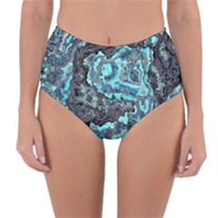 Strange Glow Reversible High-waist Bikini Bottoms by MRNStudios