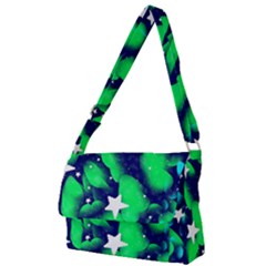 Space Odyssey  Full Print Messenger Bag (l) by notyouraveragemonet