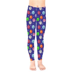 Christmas Balls Kids  Leggings by SychEva