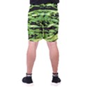 Green  Waves Abstract Series No11 Men s Pocket Shorts View2