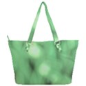 Green Vibrant Abstract No4 Full Print Shoulder Bag View2