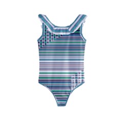 Gradient (103) Kids  Frill Swimsuit by Sparkle