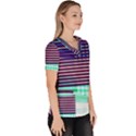 Gradient Women s V-Neck Scrub Top View3