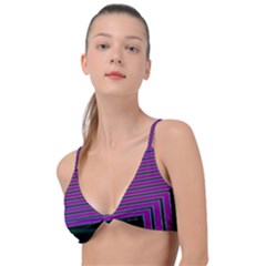 Gradient Knot Up Bikini Top by Sparkle