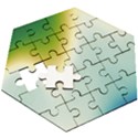 Gradientcolors Wooden Puzzle Hexagon View3