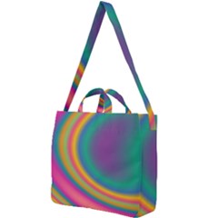 Gradientcolors Square Shoulder Tote Bag by Sparkle