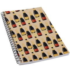 Champagne For The Holiday 5 5  X 8 5  Notebook by SychEva