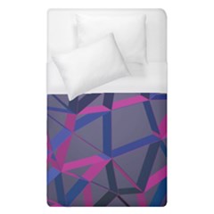 3d Lovely Geo Lines Duvet Cover (single Size) by Uniqued