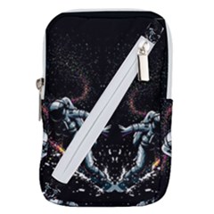 Digital Illusion Belt Pouch Bag (small) by Sparkle