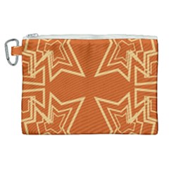 Abstract Pattern Geometric Backgrounds   Canvas Cosmetic Bag (xl) by Eskimos