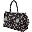 Folk flowers print Floral pattern Ethnic art Duffel Travel Bag View1