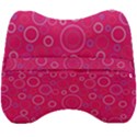 Circle Velour Head Support Cushion View2