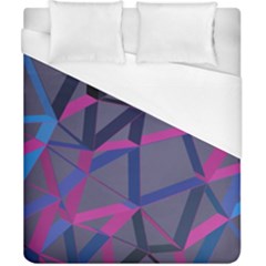 3d Lovely Geo Lines Duvet Cover (california King Size) by Uniqued