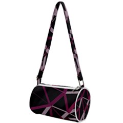 3d Lovely Geo Lines Iii Mini Cylinder Bag by Uniqued