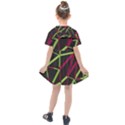 3D Lovely GEO Lines X Kids  Sailor Dress View2