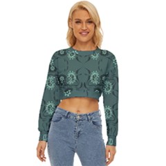 Floral Pattern Paisley Style Paisley Print   Lightweight Long Sleeve Sweatshirt by Eskimos