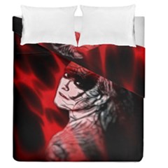 Shaman Duvet Cover Double Side (queen Size) by MRNStudios