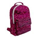 Pink  Waves Flow Series 1 Flap Pocket Backpack (Small) View2