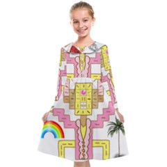 Music And Other Stuff Kids  Midi Sailor Dress by bfvrp