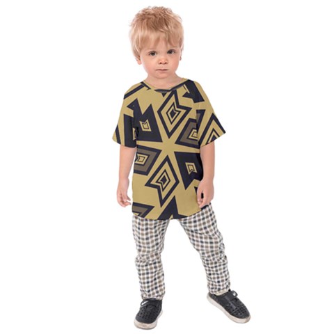 Abstract Pattern Geometric Backgrounds   Kids  Raglan Tee by Eskimos